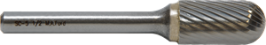 M.A. Ford Solid Carbide Edge Hog® Bur Cylindrical Radius End