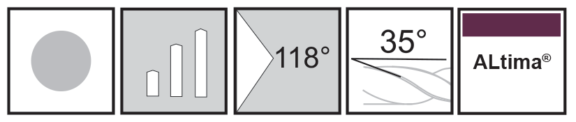 M.A. Ford®                                         Twister® GP 5X Drill Straight Shank                                                                  #78x1/4x1-1/2 ALtima®                                                                                attributes